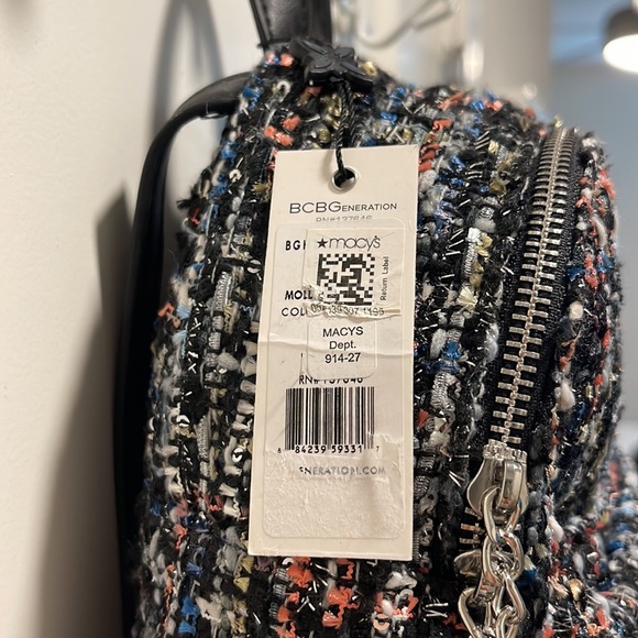 BCBGeneration Molly Mini Backpack with Leather Straps in Multicolor - Picture 7 of 7